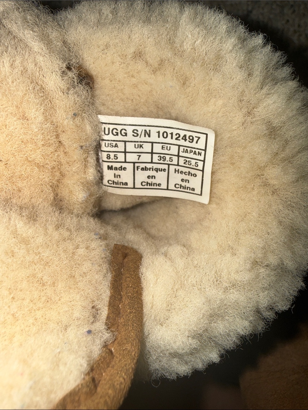 UGG “Kristin boot” With a Wedge Heel - Picture 5 of 5